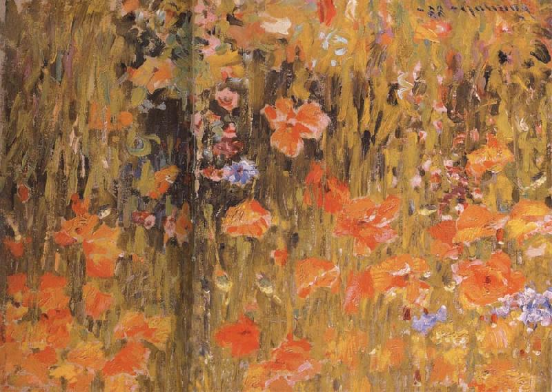 Poppies, Robert William Vonnoh